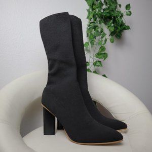 SHEIN- NWB Trendy Black Sock Boots